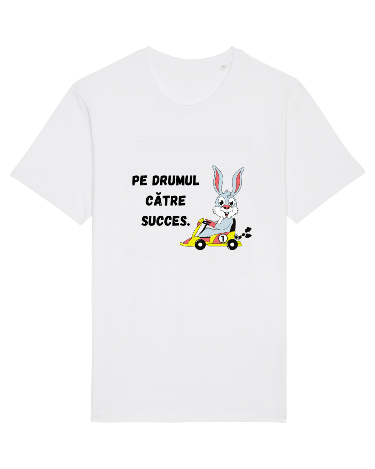 Tricou mânecă scurtă Unisex Rocker White