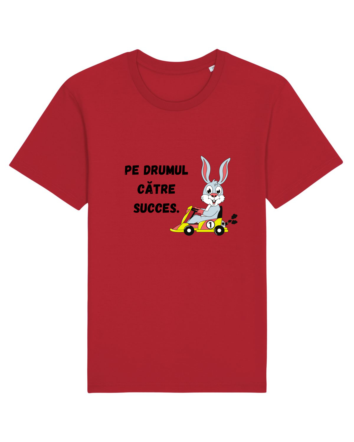 Tricou mânecă scurtă Unisex Rocker Red