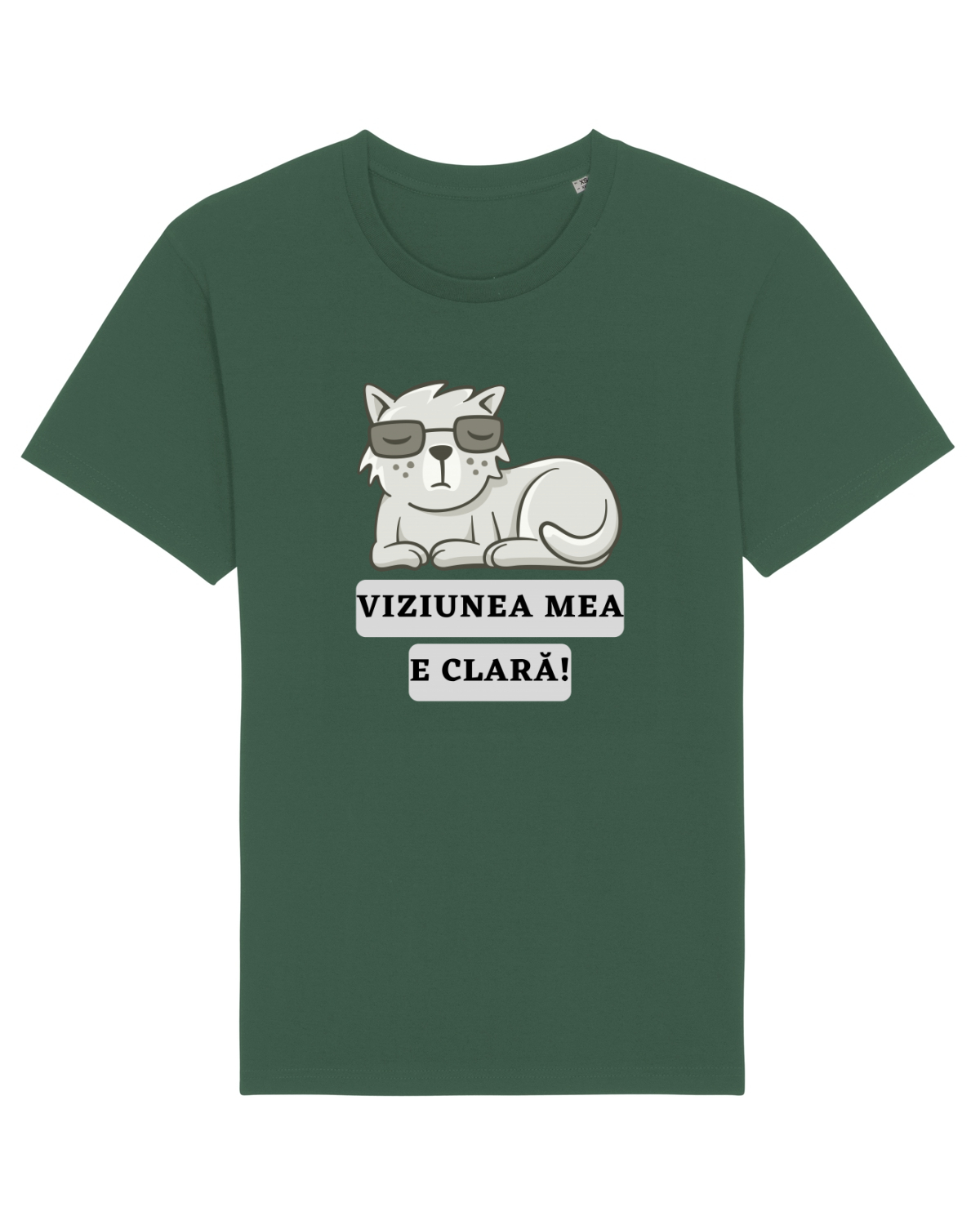 Tricou mânecă scurtă Unisex Rocker Bottle Green