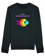 STIL NONCONFORMIST Bluză mânecă lungă Unisex Rise