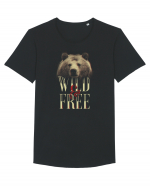 Wild and Free Tricou mânecă scurtă guler larg Bărbat Skater