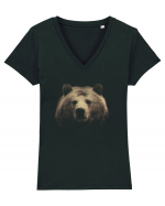 Wild Bear Project Tricou mânecă scurtă guler V Damă Evoker