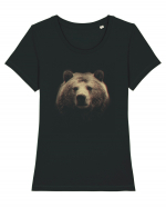 Wild Bear Project Tricou mânecă scurtă guler larg fitted Damă Expresser