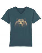 Wild Bear Project Tricou mânecă scurtă guler V Bărbat Presenter