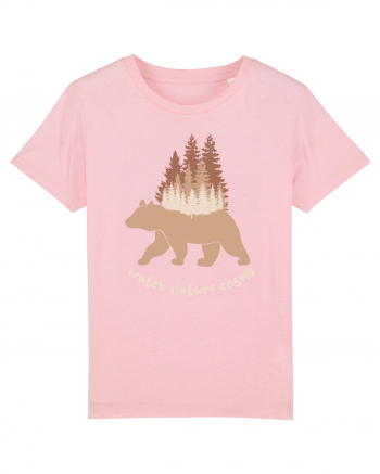 Watch the Nature Closely Cotton Pink