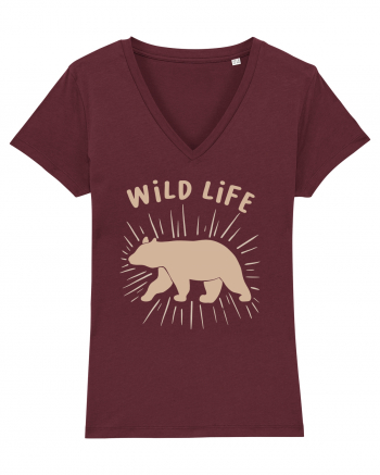 Wild Life Burgundy