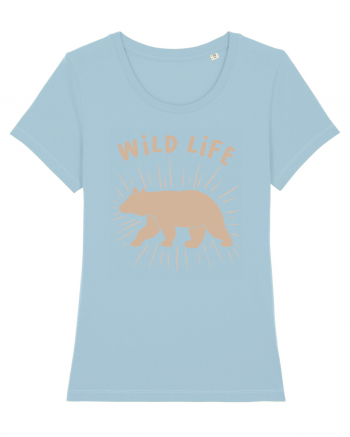 Wild Life Sky Blue