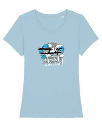 The sky is the limit. Sky Blue