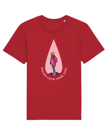 Hiking Calm Your Soul Red