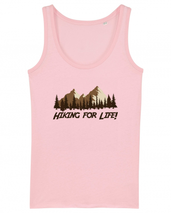 Hiking for Life! Cotton Pink