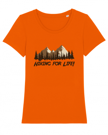 Hiking for Life! Bright Orange