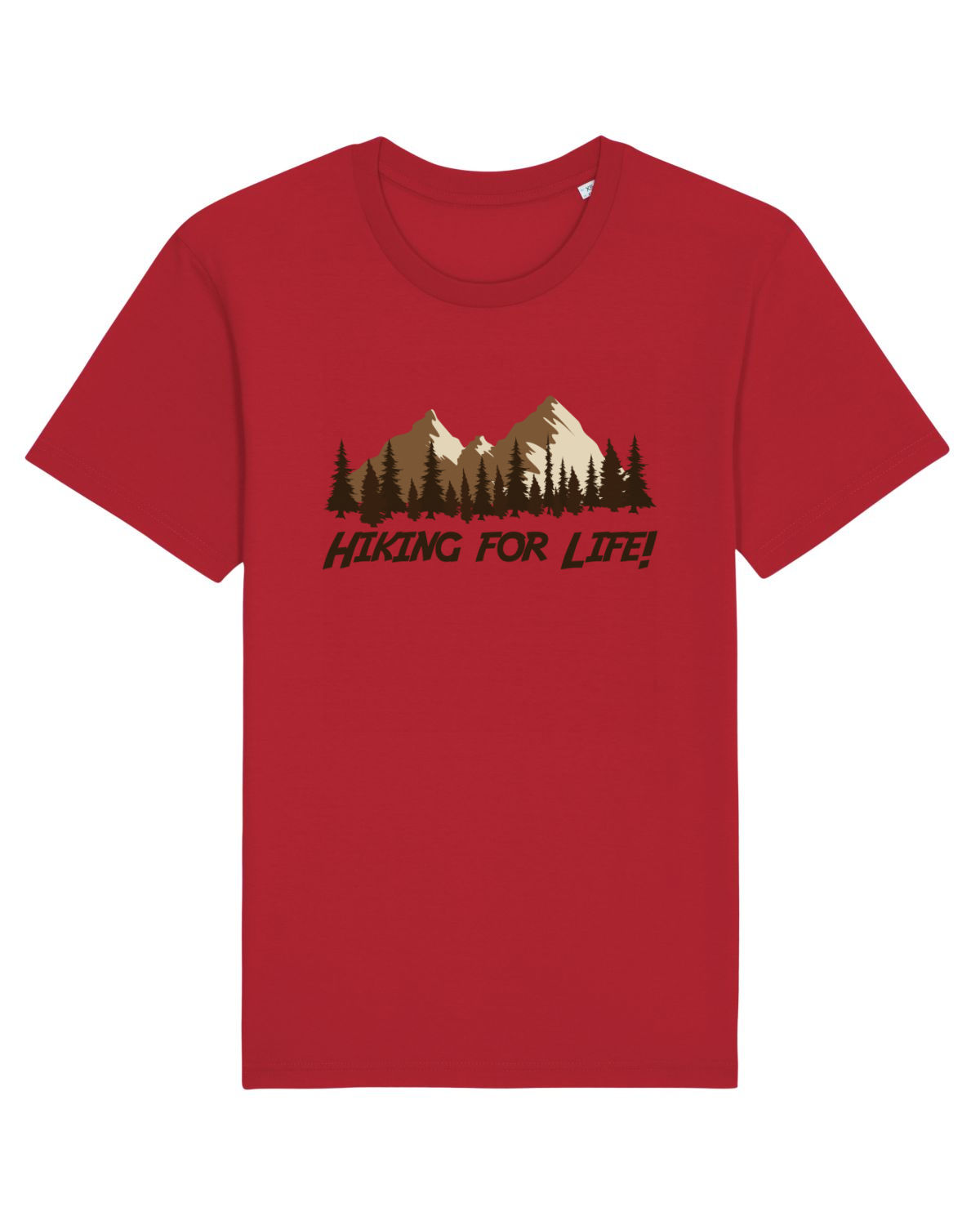 Tricou mânecă scurtă Unisex Rocker Red