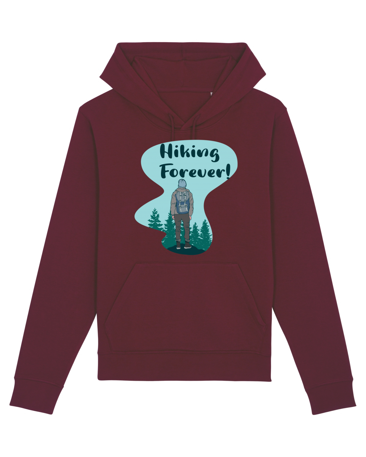 Hanorac Unisex Drummer Burgundy