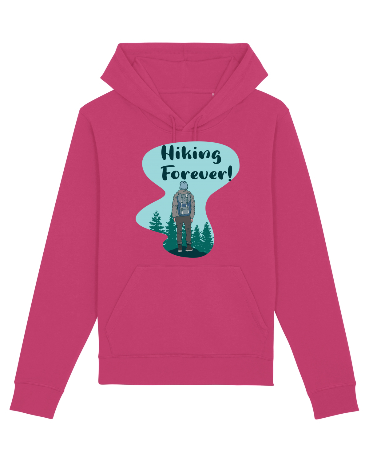 Hanorac Unisex Drummer Raspberry