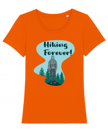 Hiking Forever! Bright Orange