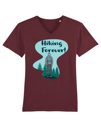 Hiking Forever! Burgundy