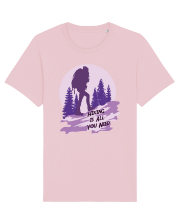 Hiking is All You Need Cotton Pink
