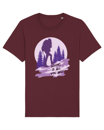 Hiking is All You Need Burgundy