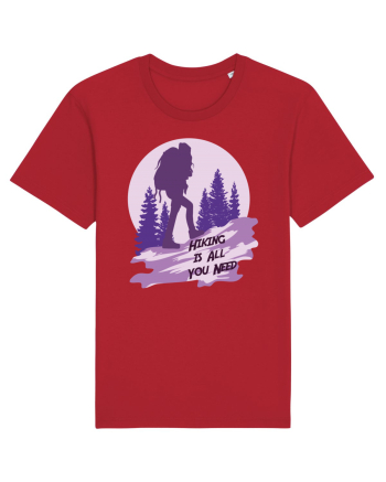 Hiking is All You Need Red