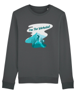 I'm the Hikeholic! Bluză mânecă lungă Unisex Rise