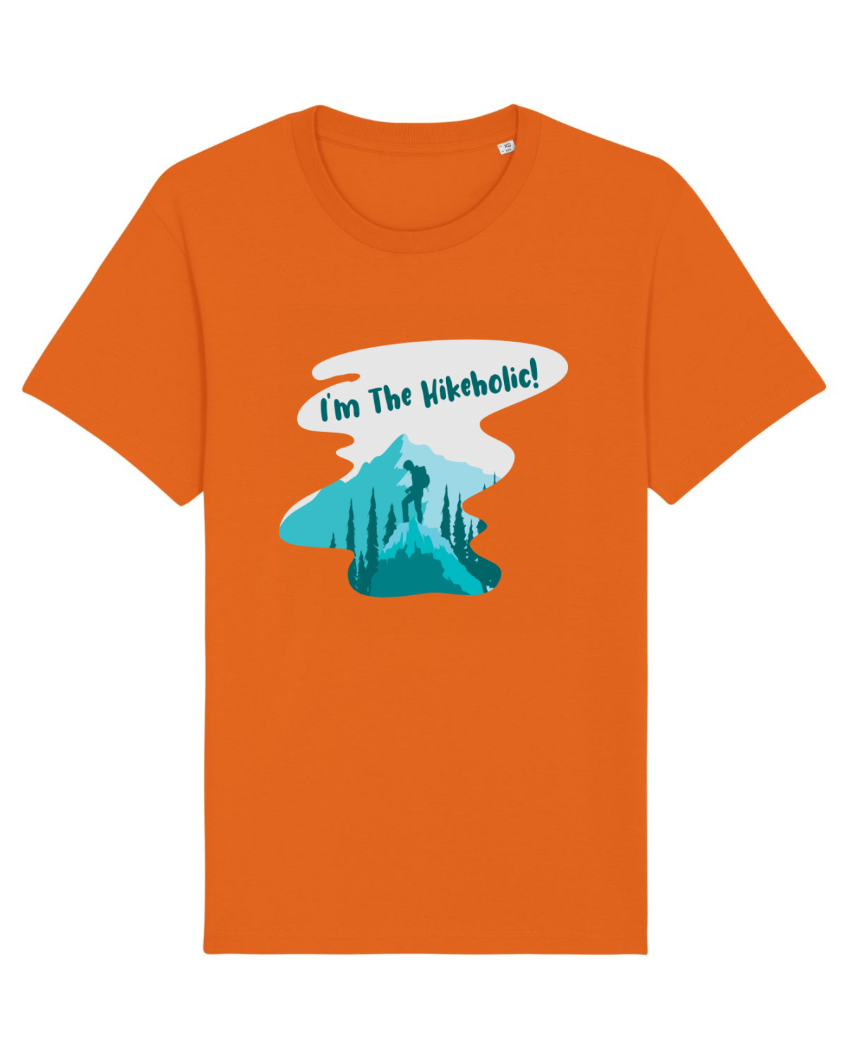 Tricou mânecă scurtă Unisex Rocker Bright Orange