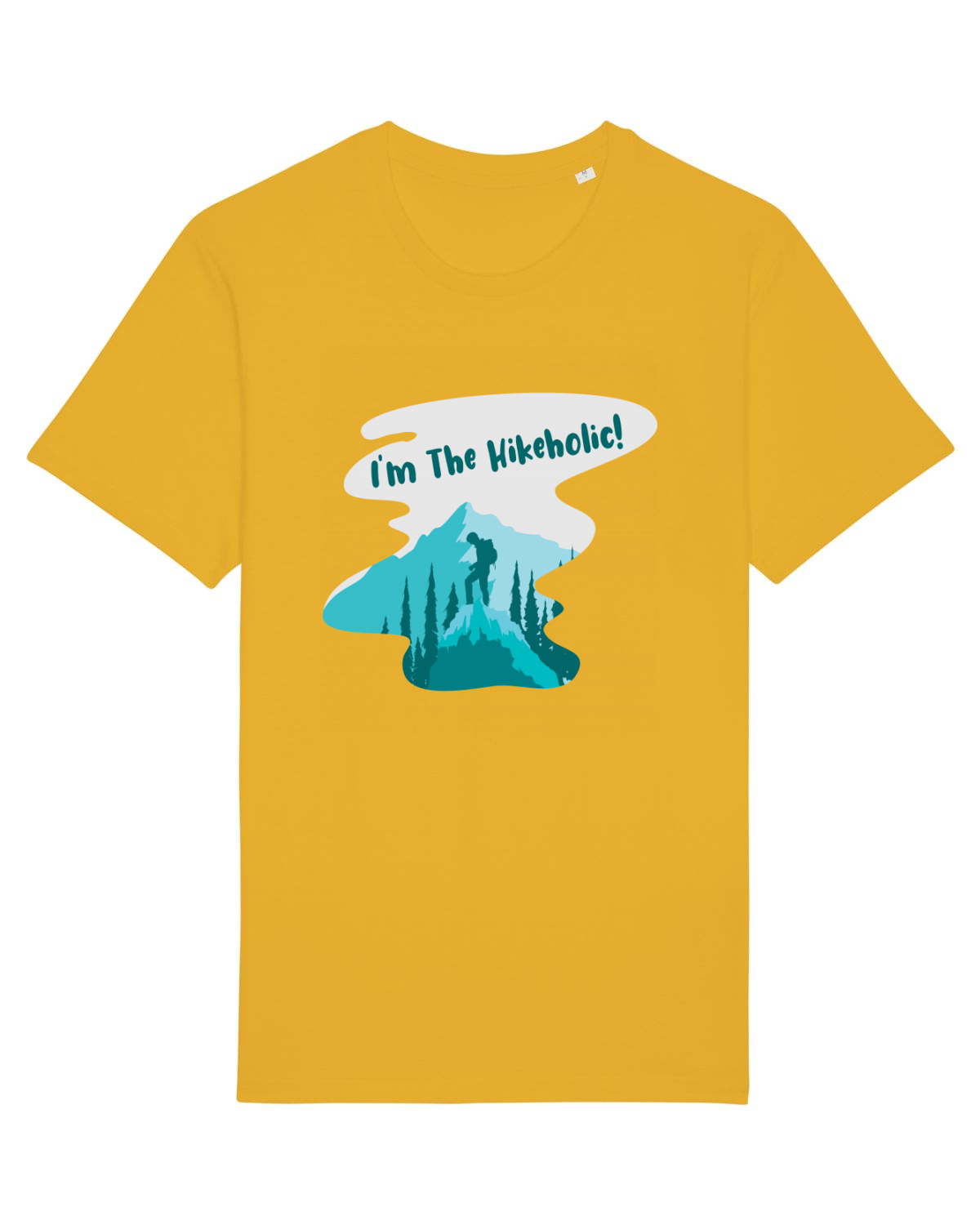 Tricou mânecă scurtă Unisex Rocker Spectra Yellow