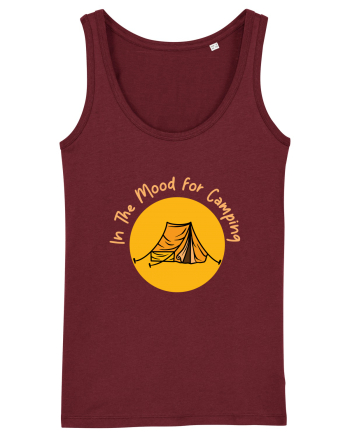 In the Mood for Camping Burgundy