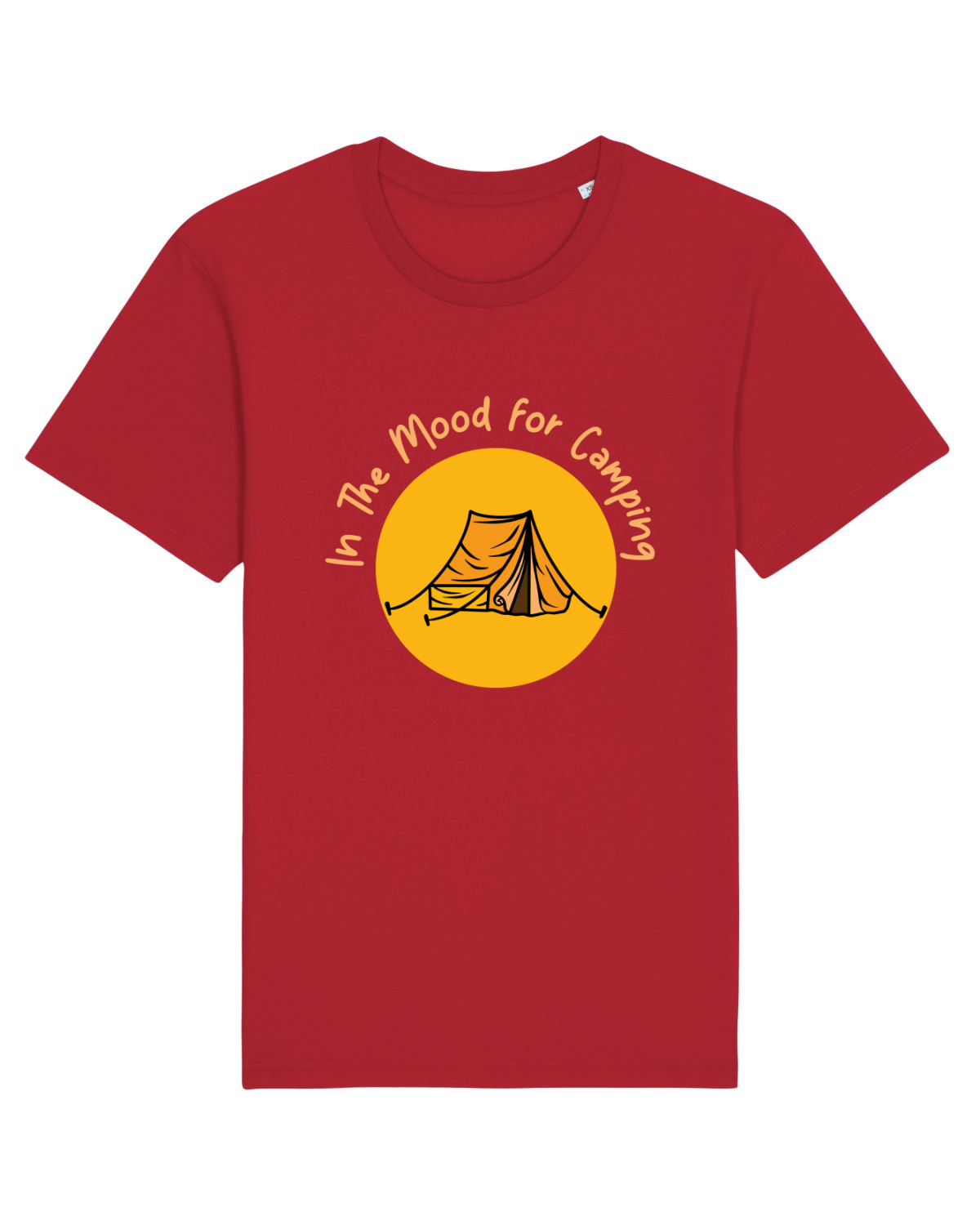 Tricou mânecă scurtă Unisex Rocker Red