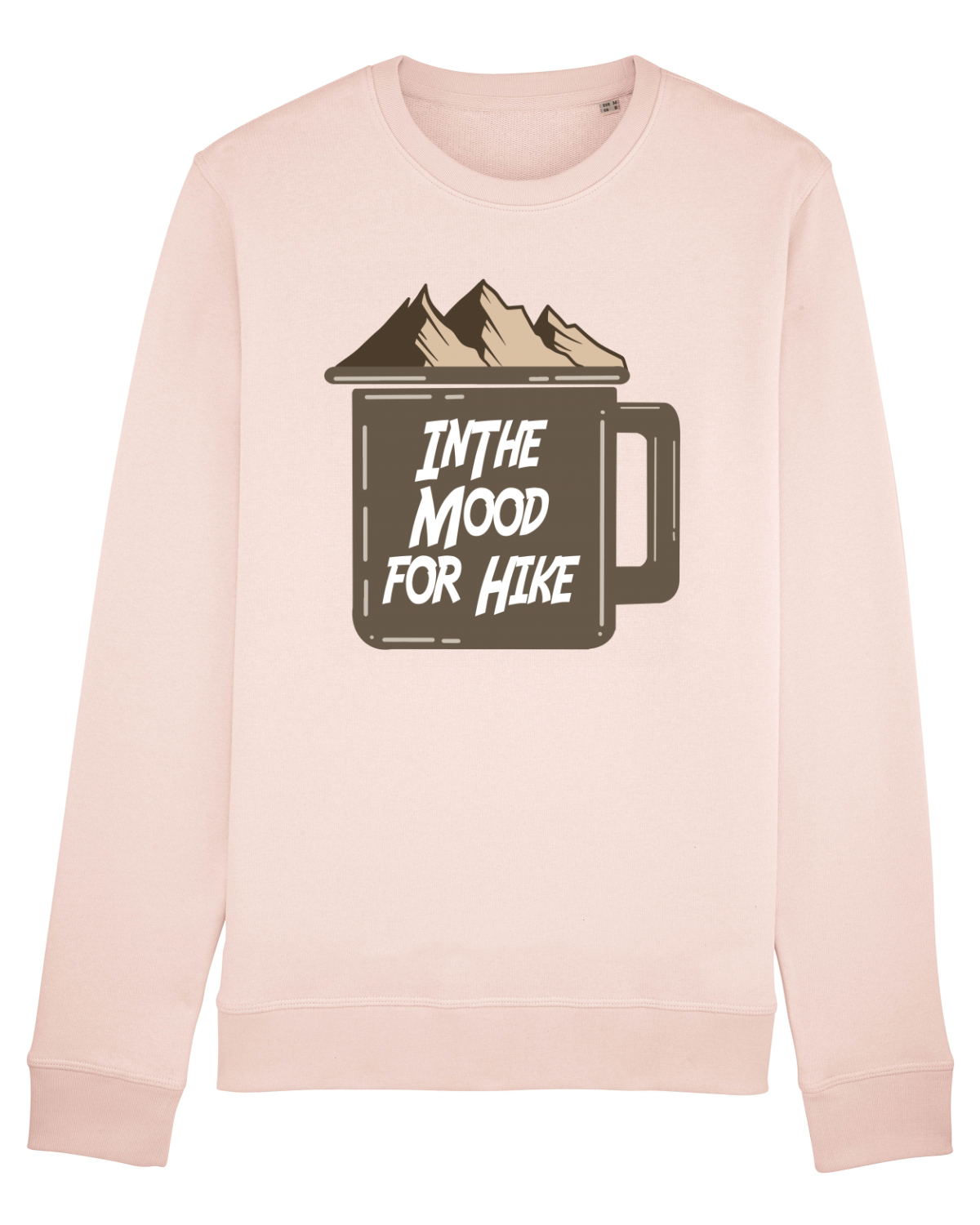 Bluză mânecă lungă Unisex Rise Candy Pink