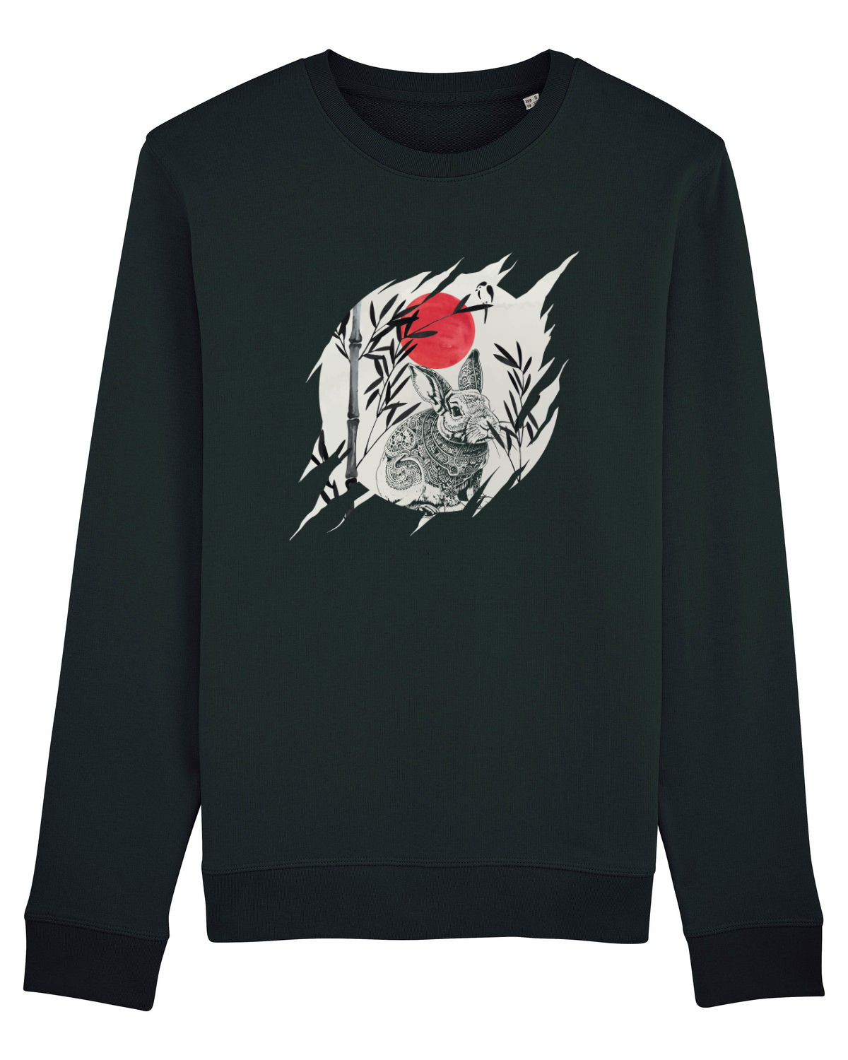 Bluză mânecă lungă Unisex Rise Black