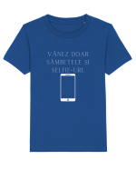 VÂNEZ DOAR SÂMBETELE ȘI SELFIE-URI. Tricou mânecă scurtă  Copii Mini Creator