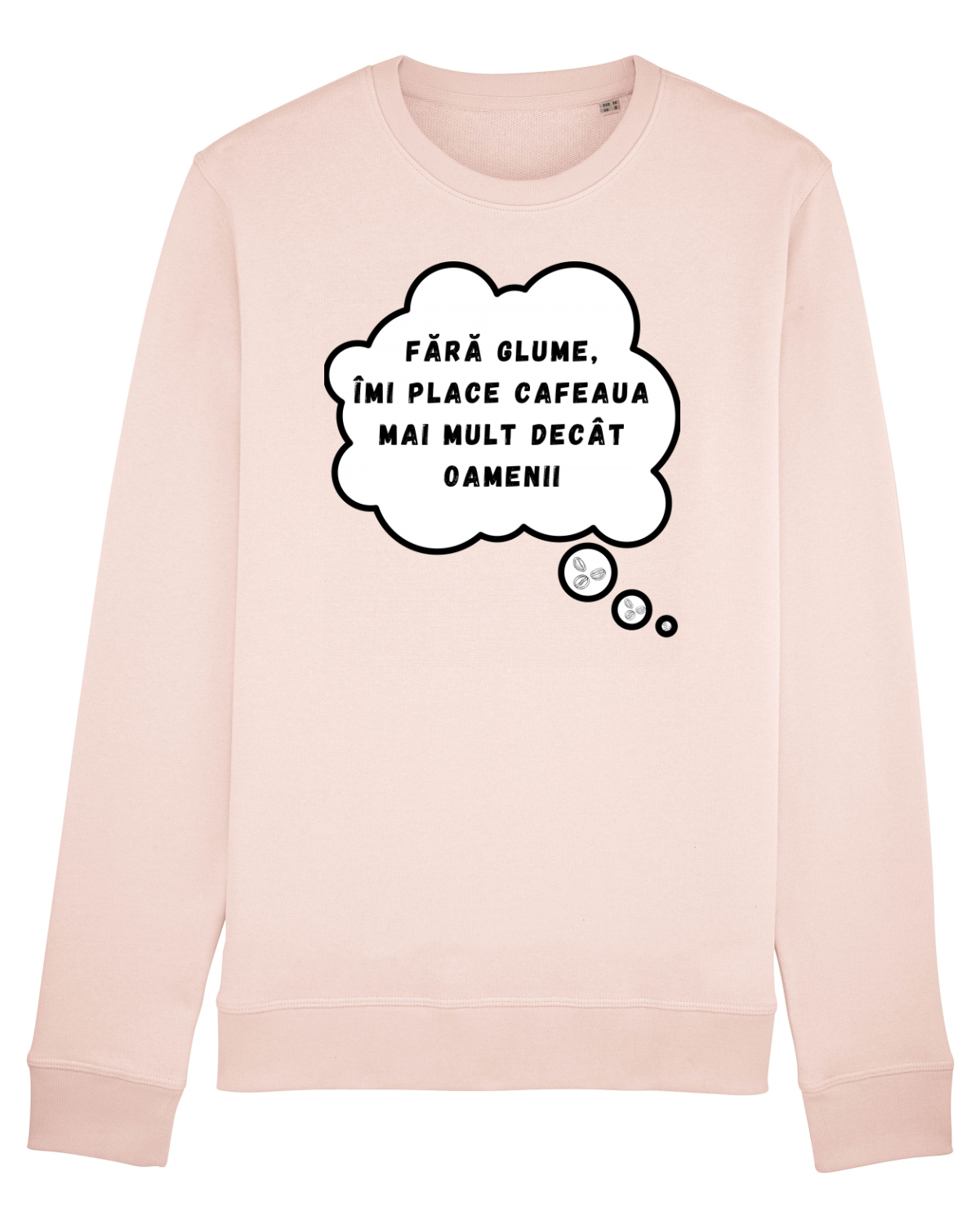 Bluză mânecă lungă Unisex Rise Candy Pink