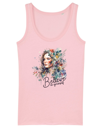 pentru femei moderne - Believe in yourself Cotton Pink