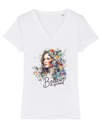 pentru femei moderne - Believe in yourself White