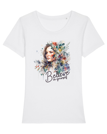 pentru femei moderne - Believe in yourself White