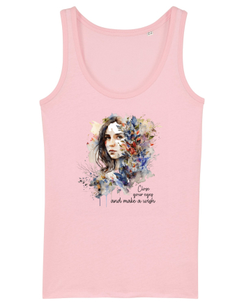 pentru femei moderne - Close your eyes and make a wish Cotton Pink