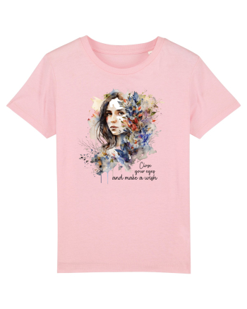 pentru femei moderne - Close your eyes and make a wish Cotton Pink