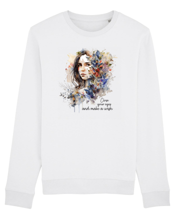pentru femei moderne - Close your eyes and make a wish White