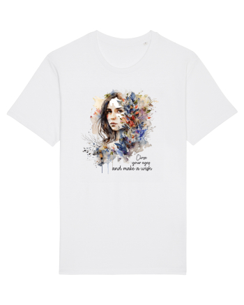 pentru femei moderne - Close your eyes and make a wish White