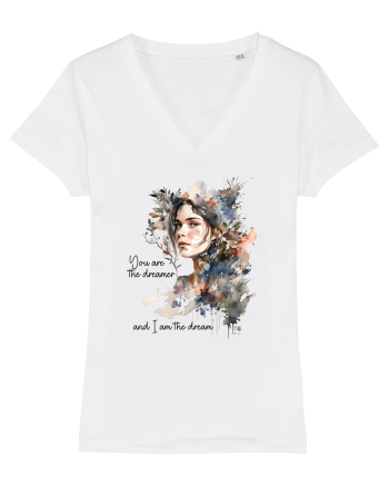 pentru femei moderne - You are the dreamer and I am the dream White