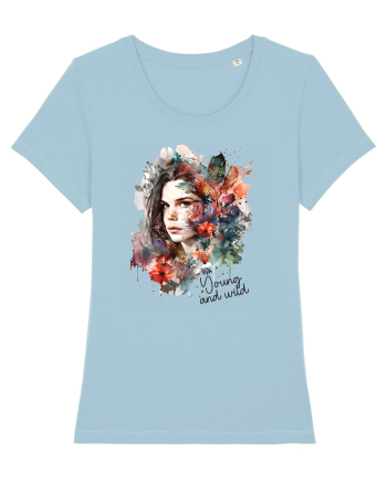 pentru femei moderne - Young and wild Sky Blue
