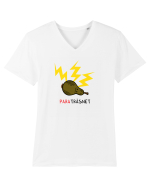 paraTRĂSNET Tricou mânecă scurtă guler V Bărbat Presenter