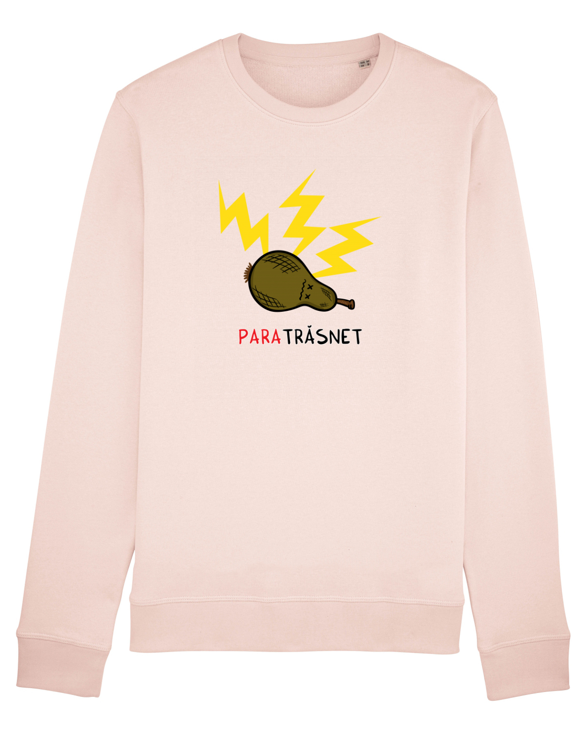 Bluză mânecă lungă Unisex Rise Candy Pink
