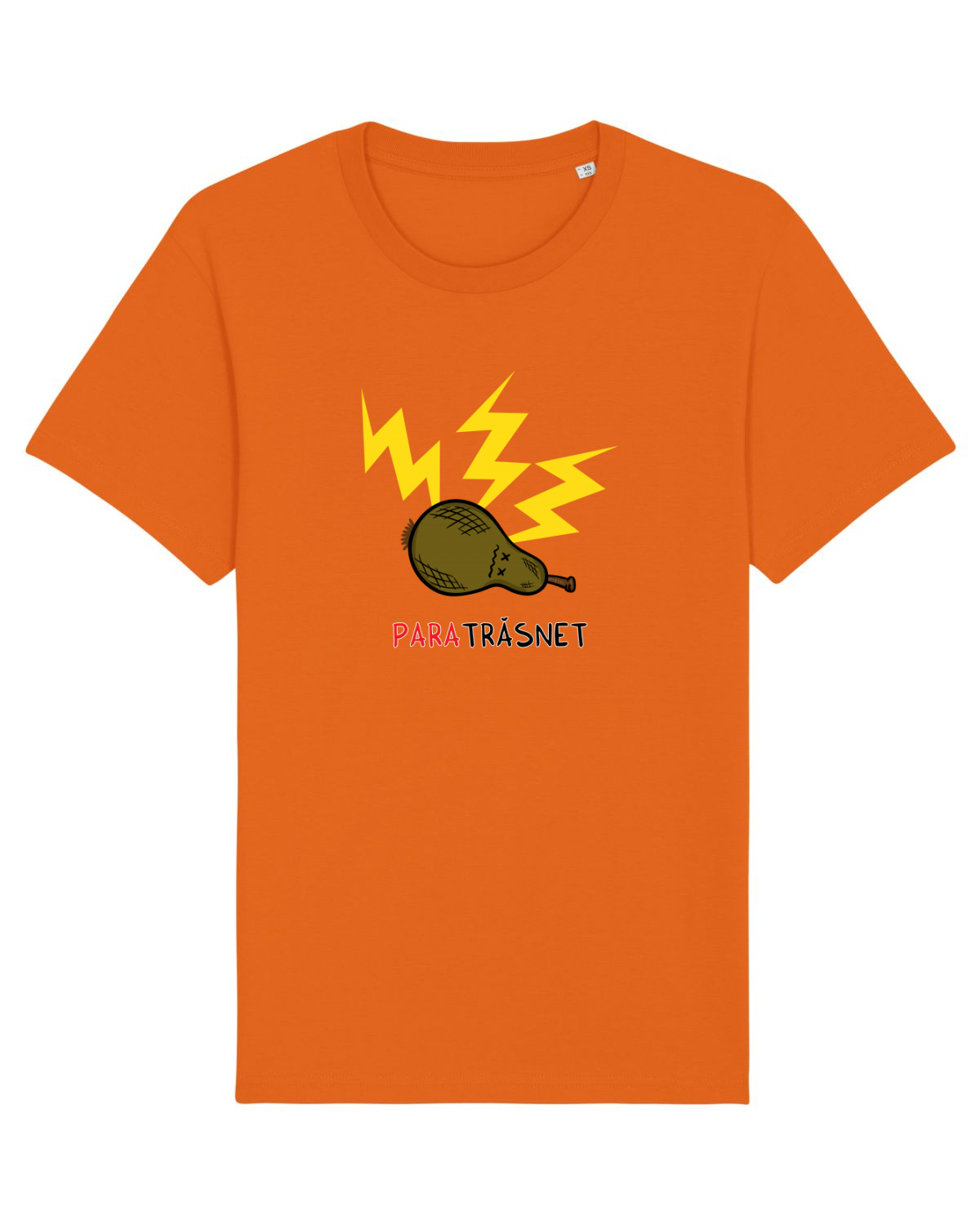 Tricou mânecă scurtă Unisex Rocker Bright Orange