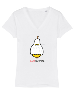 paraNORMAL Tricou mânecă scurtă guler V Damă Evoker
