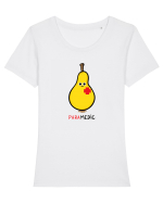 paraMEDIC Tricou mânecă scurtă guler larg fitted Damă Expresser