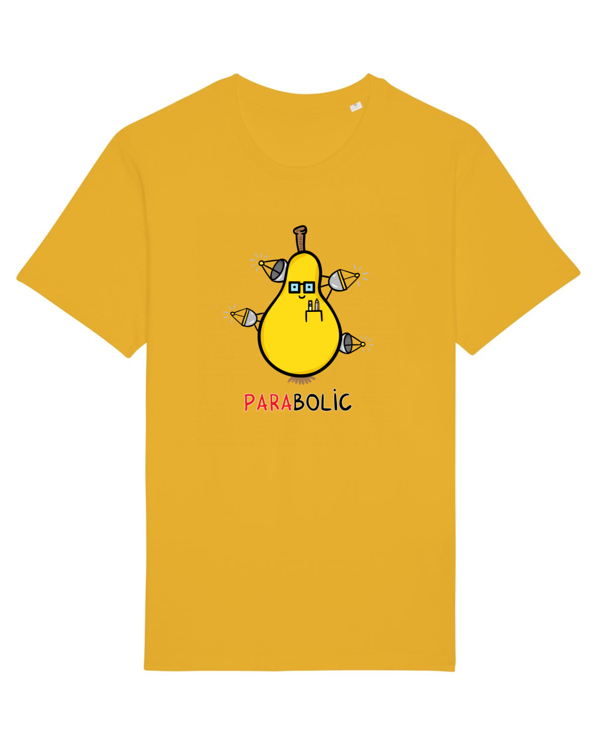 Tricou mânecă scurtă Unisex Rocker Spectra Yellow