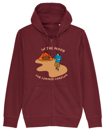 In the Mood for Summer Camping Burgundy