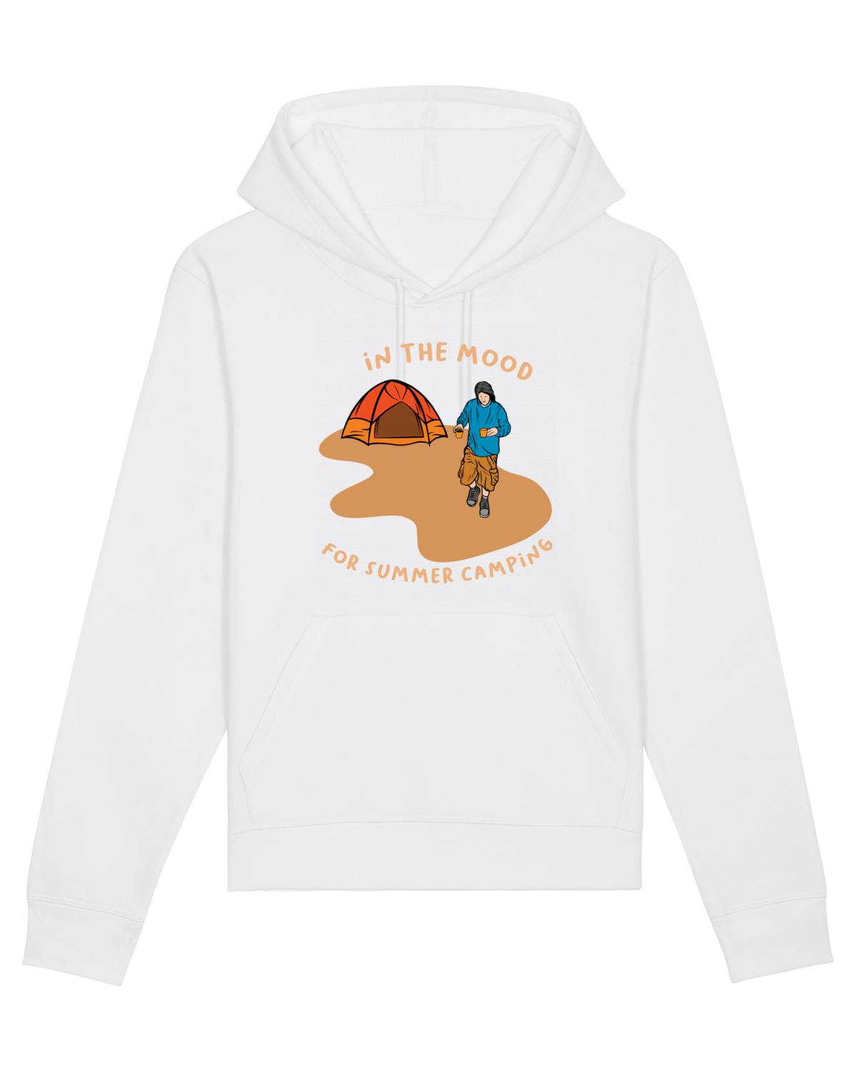 Hanorac Unisex Drummer White