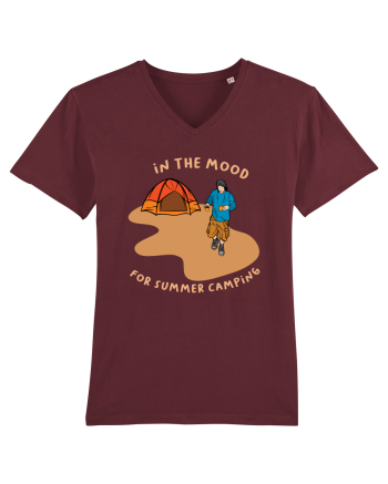 In the Mood for Summer Camping Burgundy